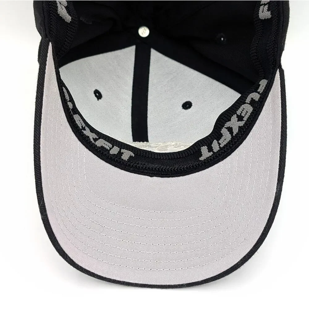 Western Michigan Broncos Baseball Hat S/M Embroidered Yupoong Unisex Black White
